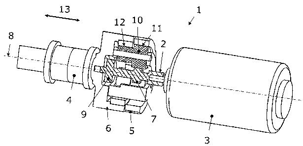 A single figure which represents the drawing illustrating the invention.